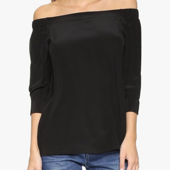 Theory Tops - Theory Women's Joscla Mosaic Off-Shoulder Top